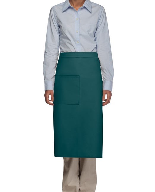 Teal Green Full Length Waist Aprons